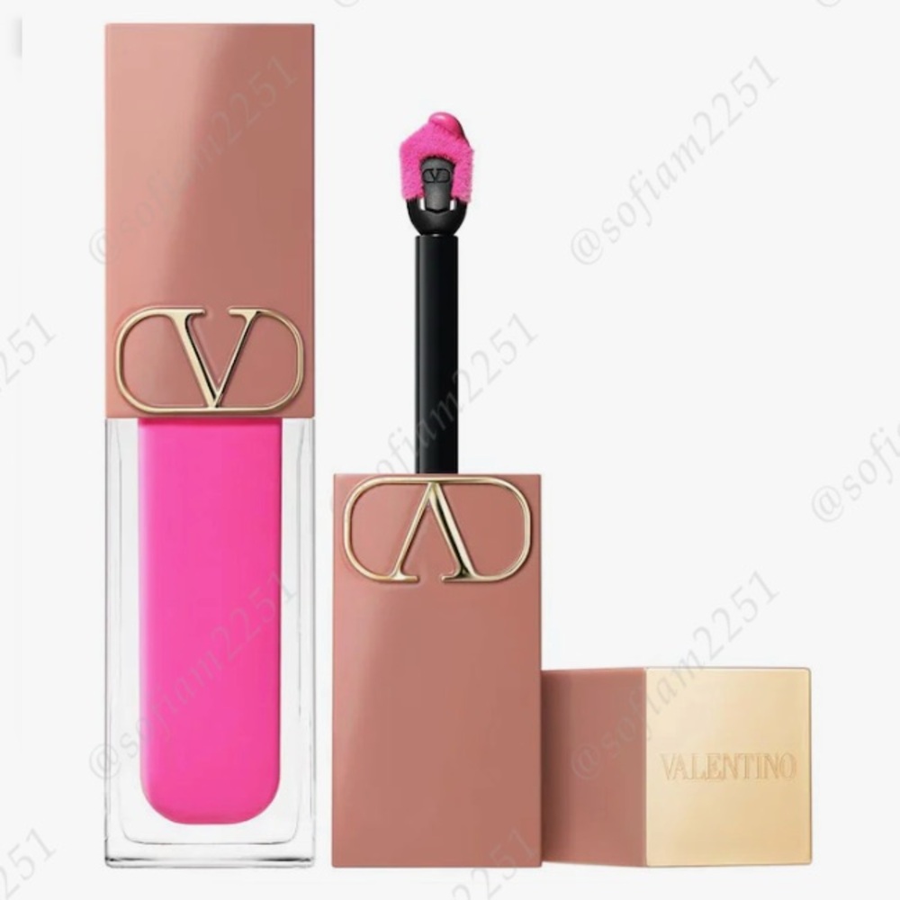 💖NEW!💖Valentino 302R Punk Is Pink Liquirosso Liquid Lipstick BNIB